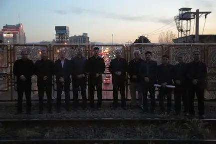 بازدید مدیرعامل راه آهن از محل احداث ترمینال قطار پرسرعت مشهد (6)