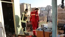 انفجار یک منزل مسکونی بر اثر نشت گاز در قزوین