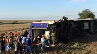 10 کشته و 73 زخمی در سانحه خروج قطار ترکیه از ریل