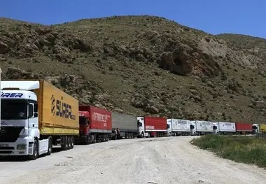 جابه‌جایی بیش از سه میلیون تن کالا درمحورهای استان کرمانشاه

