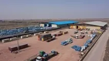 خدمات لجستیک شرکت سمند ریل در پایانه آپرین+فیلم