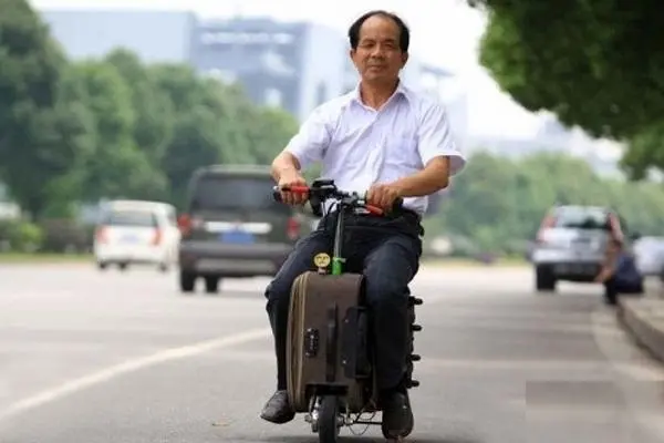 فیلم / موتور سیکلت چمدانی به بازار می آید