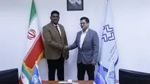دیدار نماینده اسکان بشر ملل متحد با سرپرست مرکز تحقیقات راه، مسکن و شهرسازی 