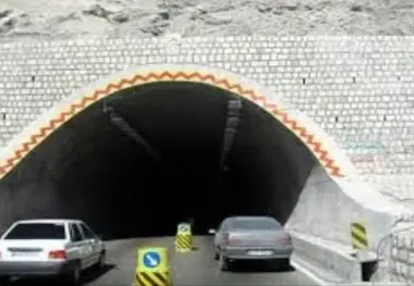 تونل «تنگه زاغ» هرمزگان به علت تعمیرات با محدودیت ترافیکی مواجه است