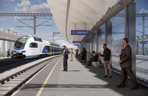 تغییر وضعیت ترافیکی مجارستان با احداث ایستگاه راه‌آهن جدید
