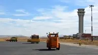 برگزاری مانور برف‎روبی و عملیات زمستانی فرودگاه همدان