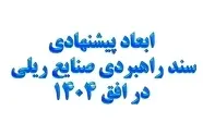 خلاصه سند استراتژی توسعه صنایع ریلی ایران و غفلت از توسعه عرضی شبکه ریلی ایران