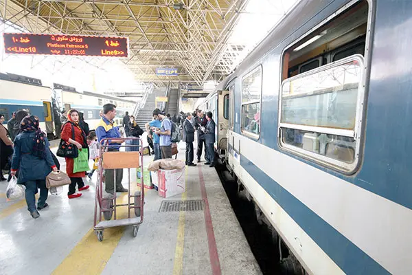 افزایش 4.7 درصدی جابه‌جایی مسافران در راه‌آهن خراسان 