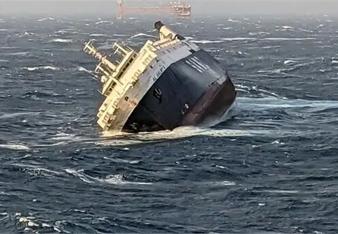 کشتی چینی در سواحل روسیه غرق شد
